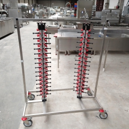 Mobile plate rack